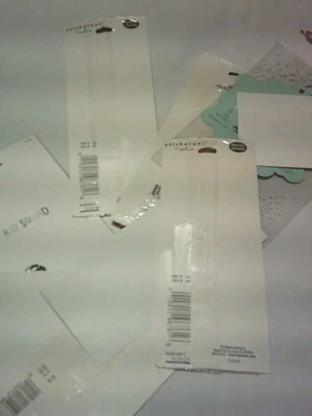 NEW LOT HALLMARK STICKERS & HANGING NORTHPOLE ORNAMENT CARD & PAW PATROL TEACHER